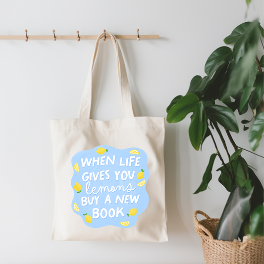 When Life Gives You Lemons Canvas Tote Bag