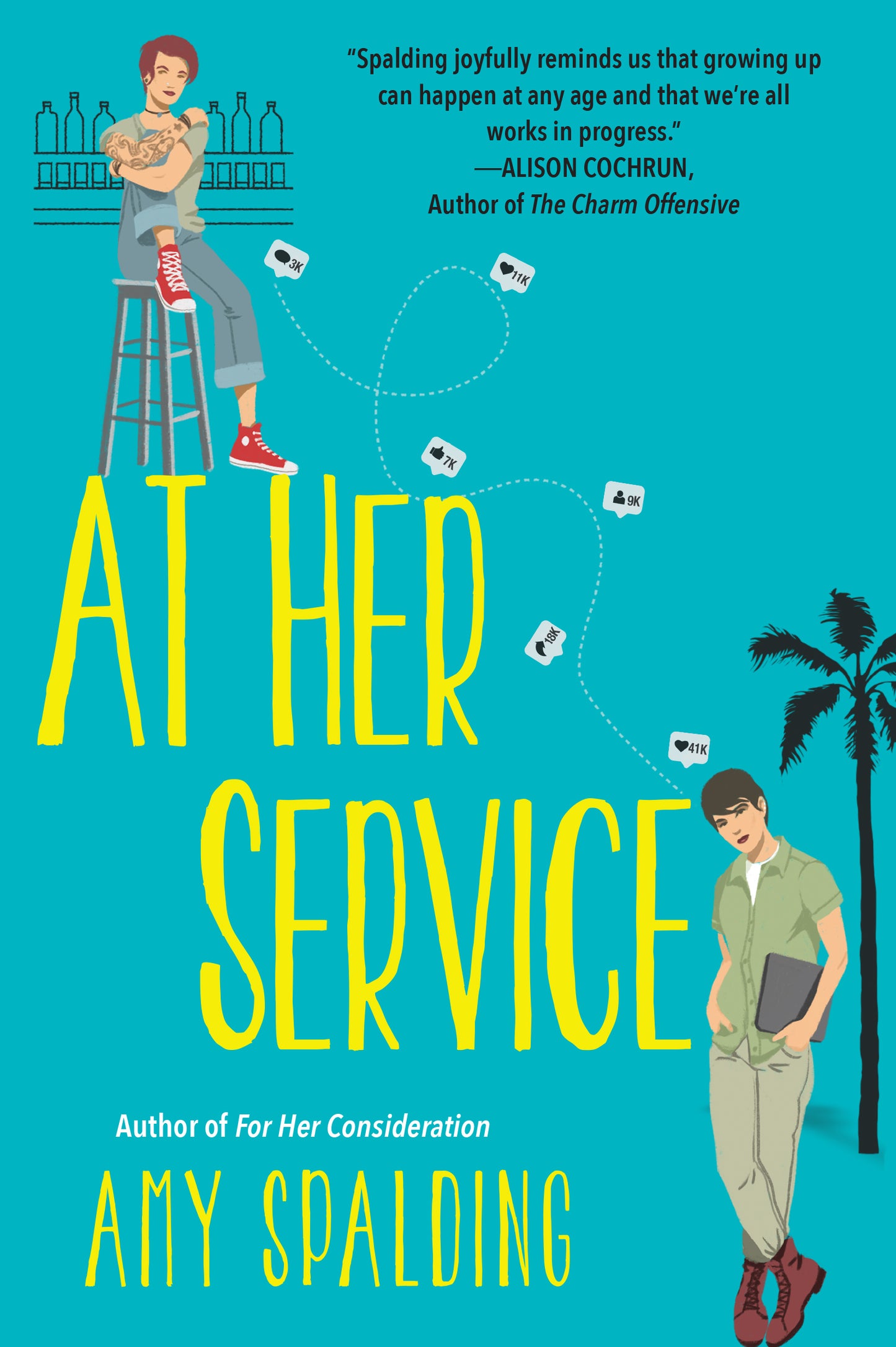 AT HER SERVICE by AMY SPALDING