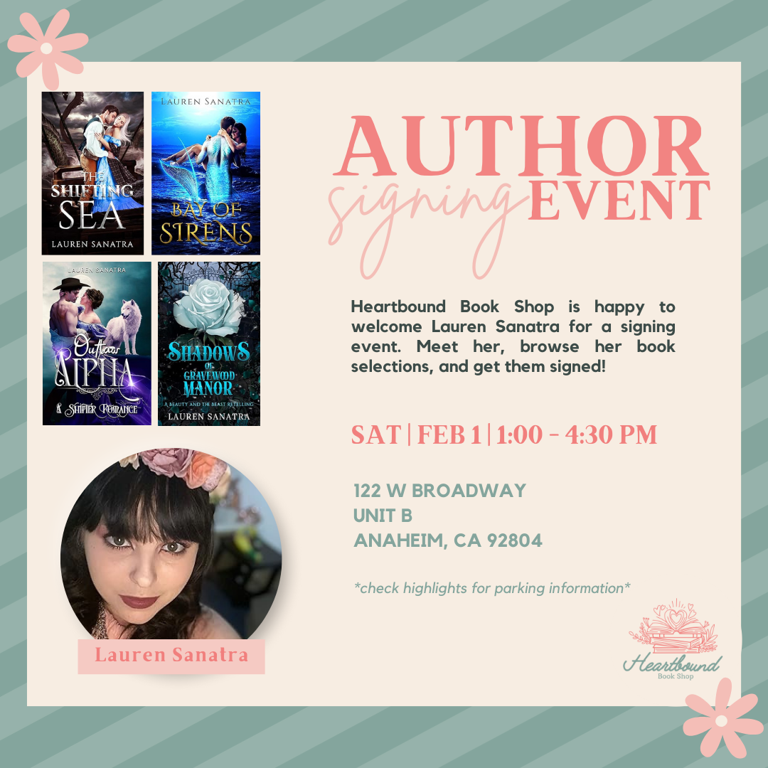 Author Signing: Lauren Sanatra