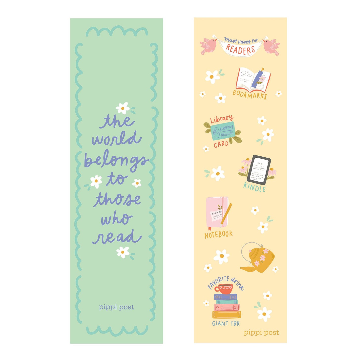 The World Belongs to Those Who Read Bookmark Set