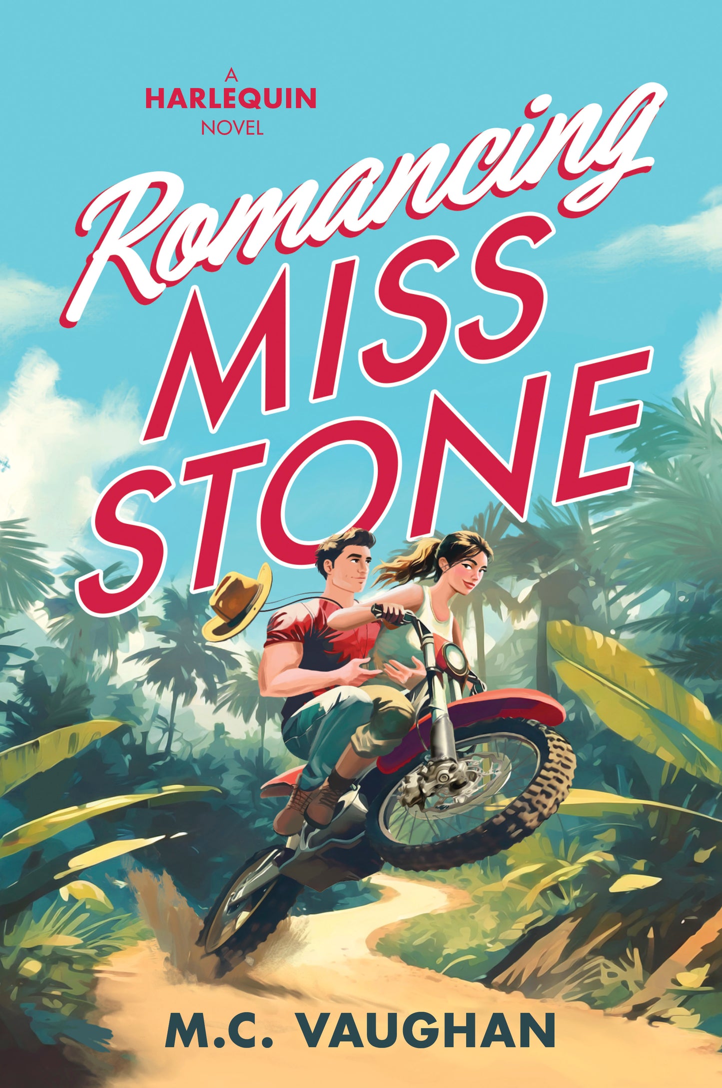 ROMANCING MISS STONE: A ROMANTIC COMEDY by M. C. VAUGHAN