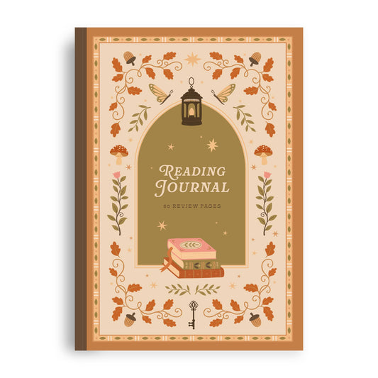 Cosy Season Reading Journal – 50 Book Review Notebook