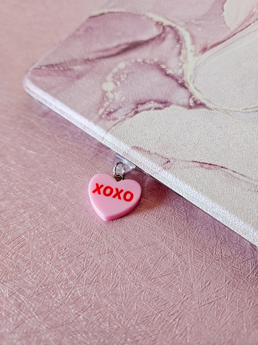 Candy Hearts Kindle Charm