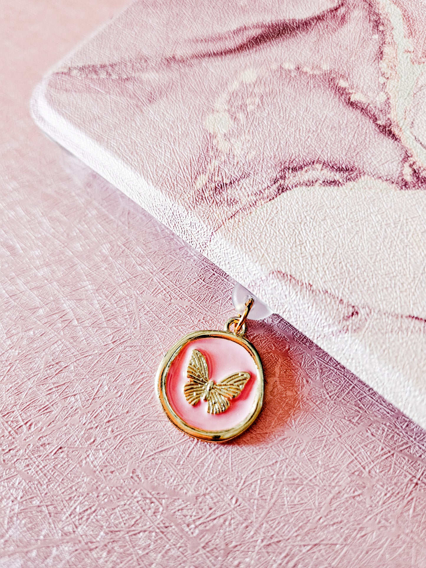 Vintage Butterflies Kindle Charm