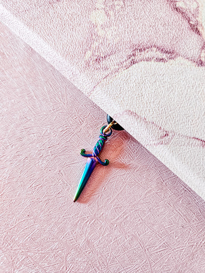 Daggers Kindle Charm