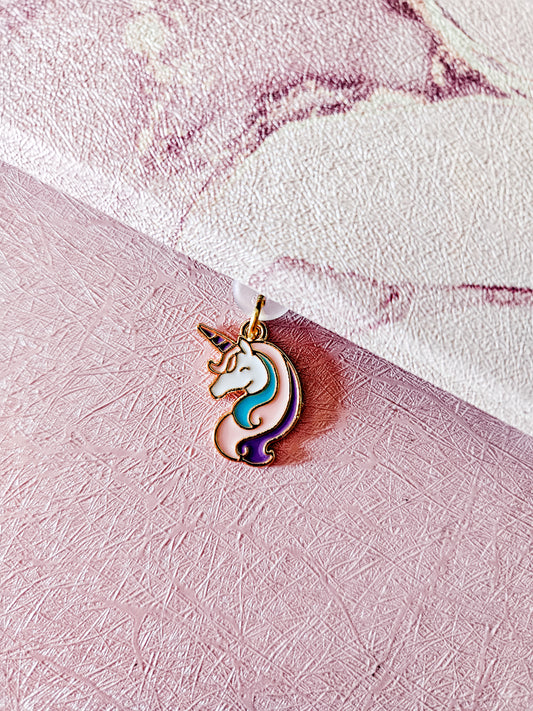 Pastel Unicorn Kindle Charm