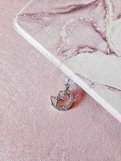 Moon & Stars Kindle Charm