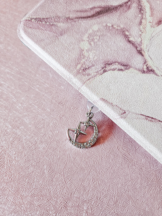 Moon & Stars Kindle Charm