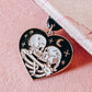 Skeleton Love Kindle Charm