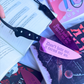 Don't Hate Me, Turns Me On - Pink Mirrored Knife Bookmark