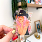 Cutie Cowgirl Clear-Back Sticker