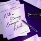 NOT A STRONG ENOUGH WORD by ALLIE SAMBERTS