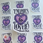 Enemies to lovers vinyl sticker, bookish stickers, reading