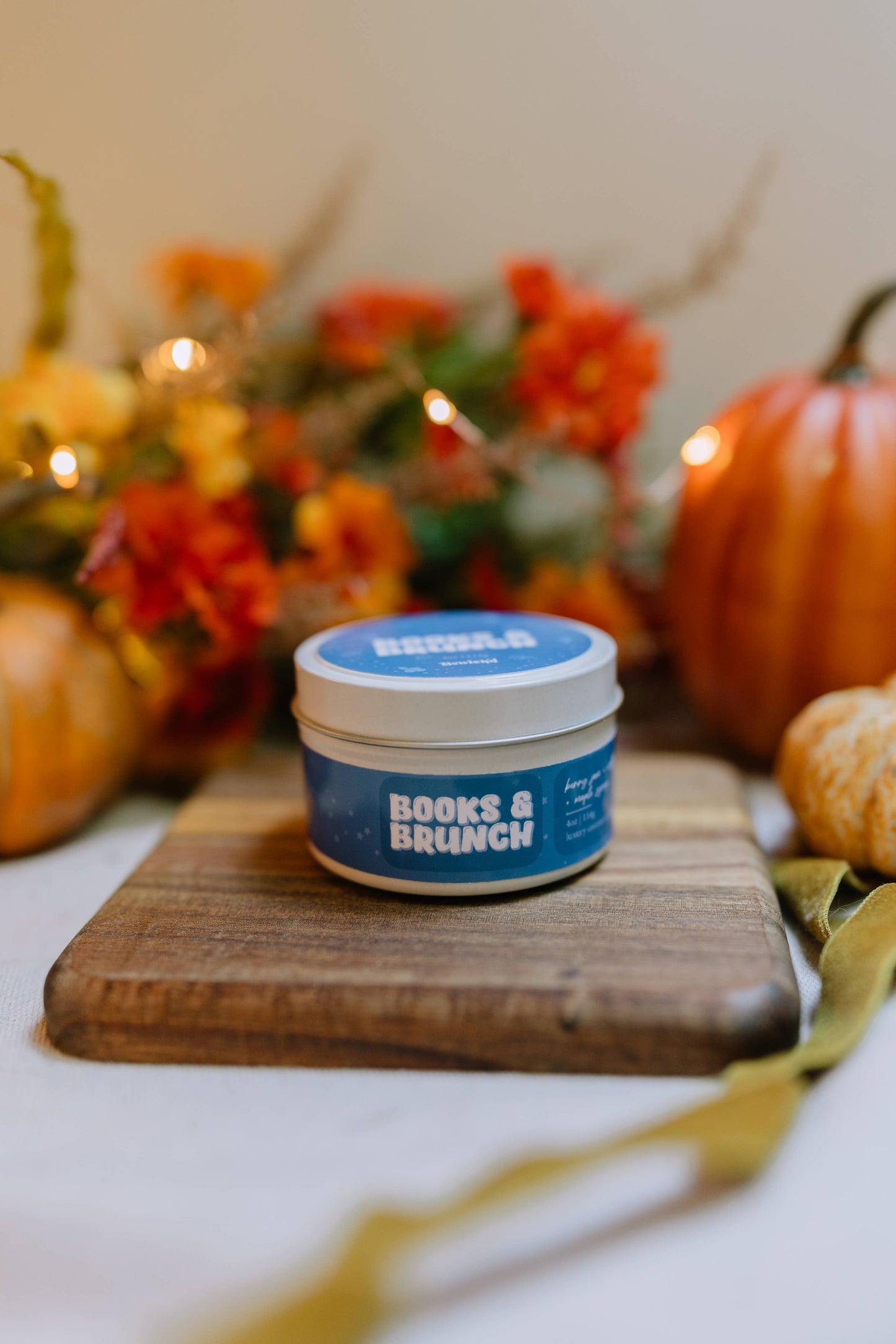 BOOKS & BRUNCH - 4oz Fall Candle