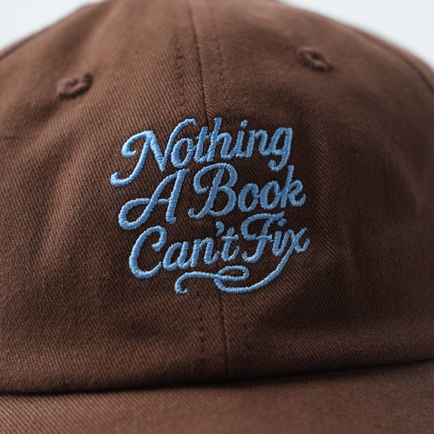 Nothing a Book Can't Fix 📖 Baseball Hat
