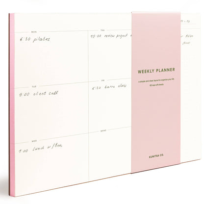 Weekly Planner Pad