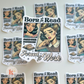 Book vinyl sticker | Funny book sticker | Kindle stickers 