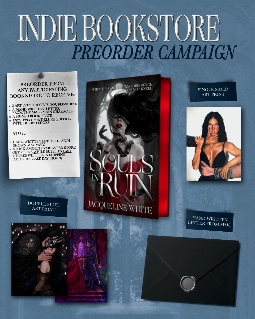 (PRE-ORDER) Souls in Ruin by Jacqueline White