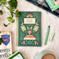 Reading Journal Fantasy Forest - 50 Page Book Review Notebook