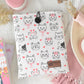 Cats and Bows Book Sleeve