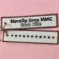 Morally Grey MMC 📖 Fabric Keychain / Pull Tag