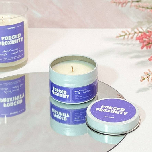 Forced Proximity Candle - 4oz Book-Inspired Lux Coconut Wax