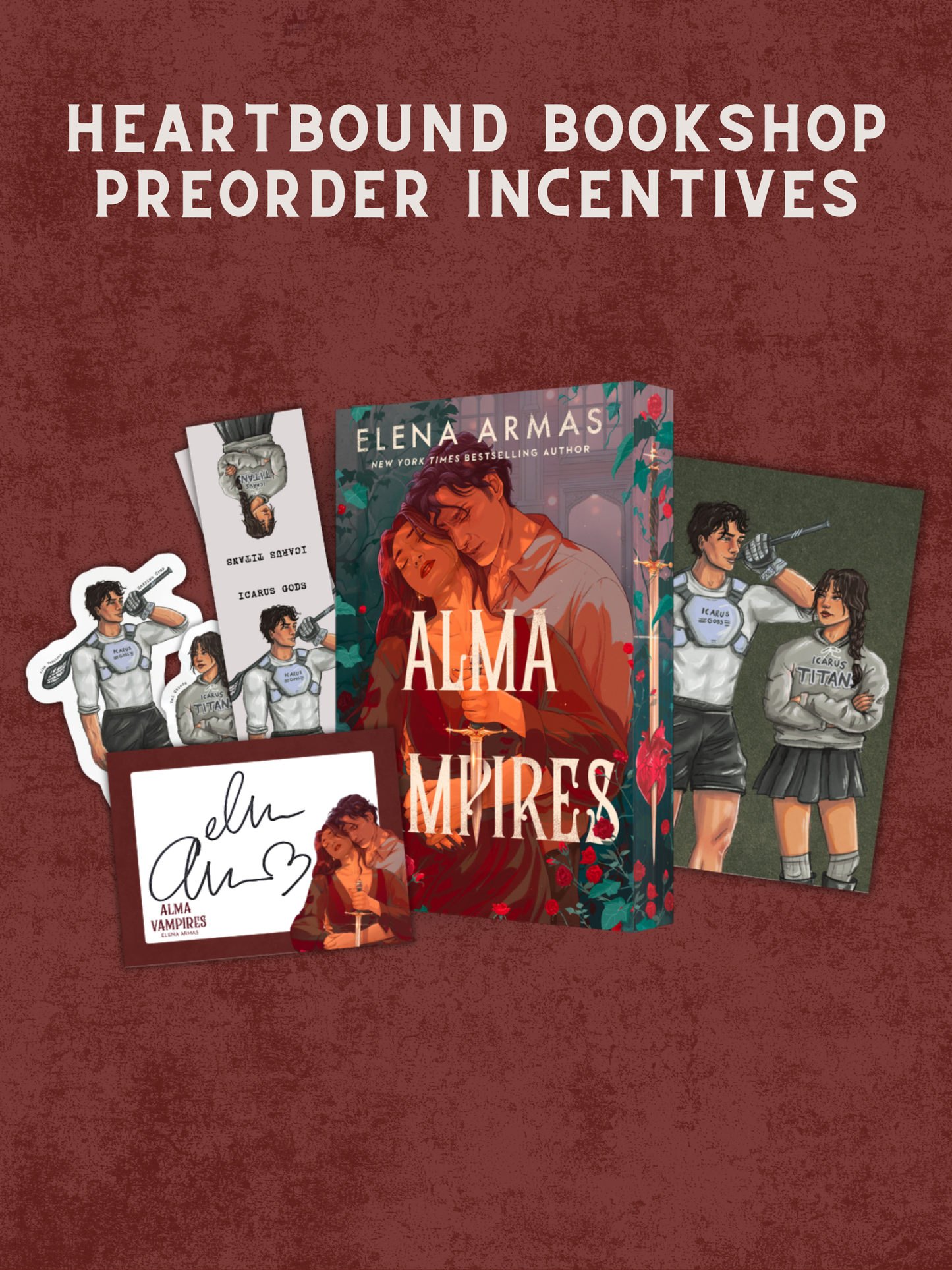 (PRE-ORDER) Alma Vampires by Elena Armas