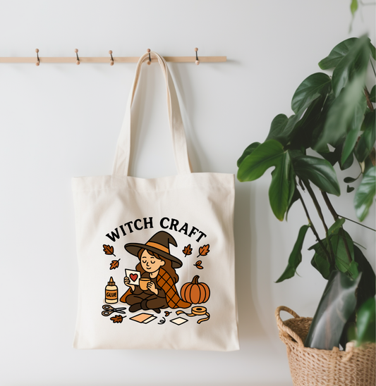 Witch Craft Canvas Tote Bag