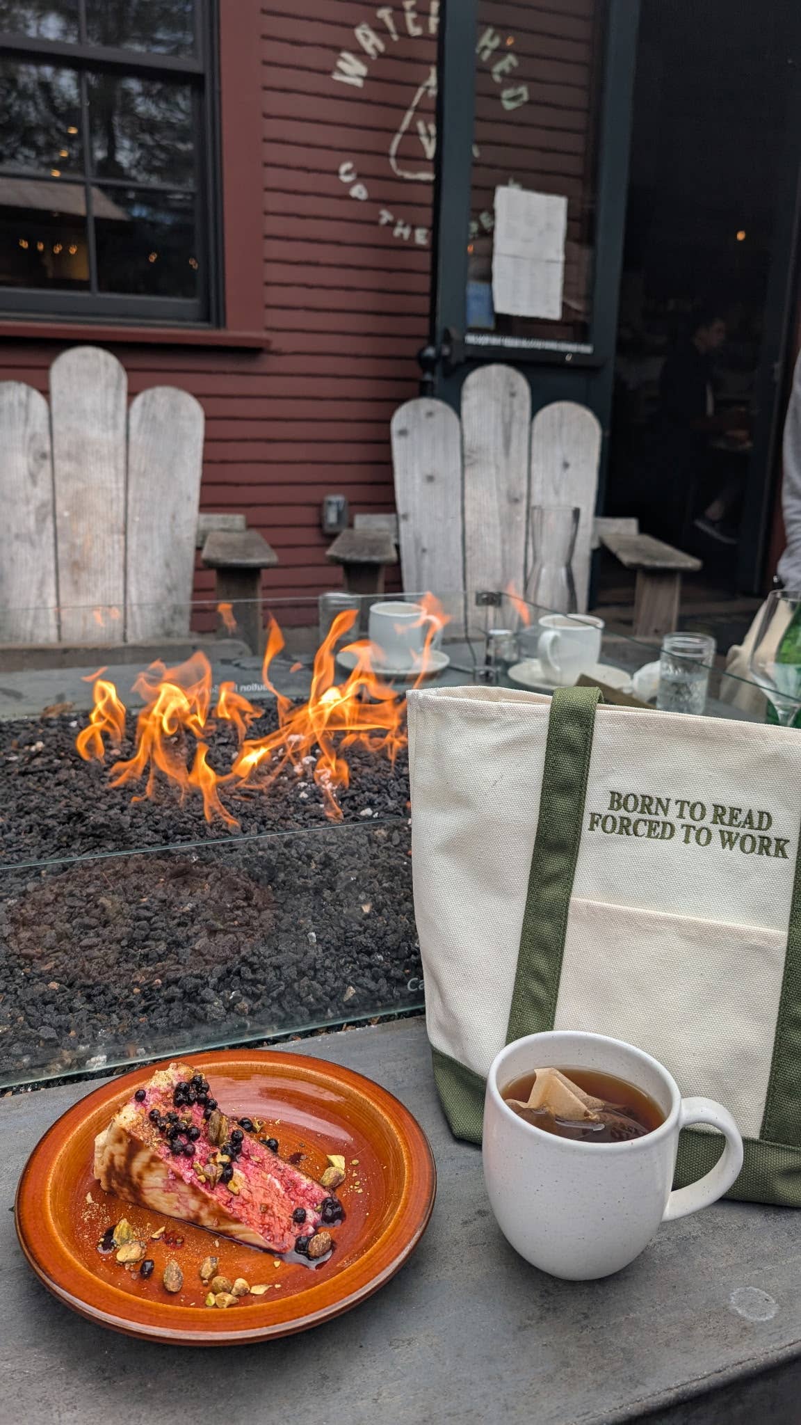 Bookish Mini Tote | Born to Read Forced to Work