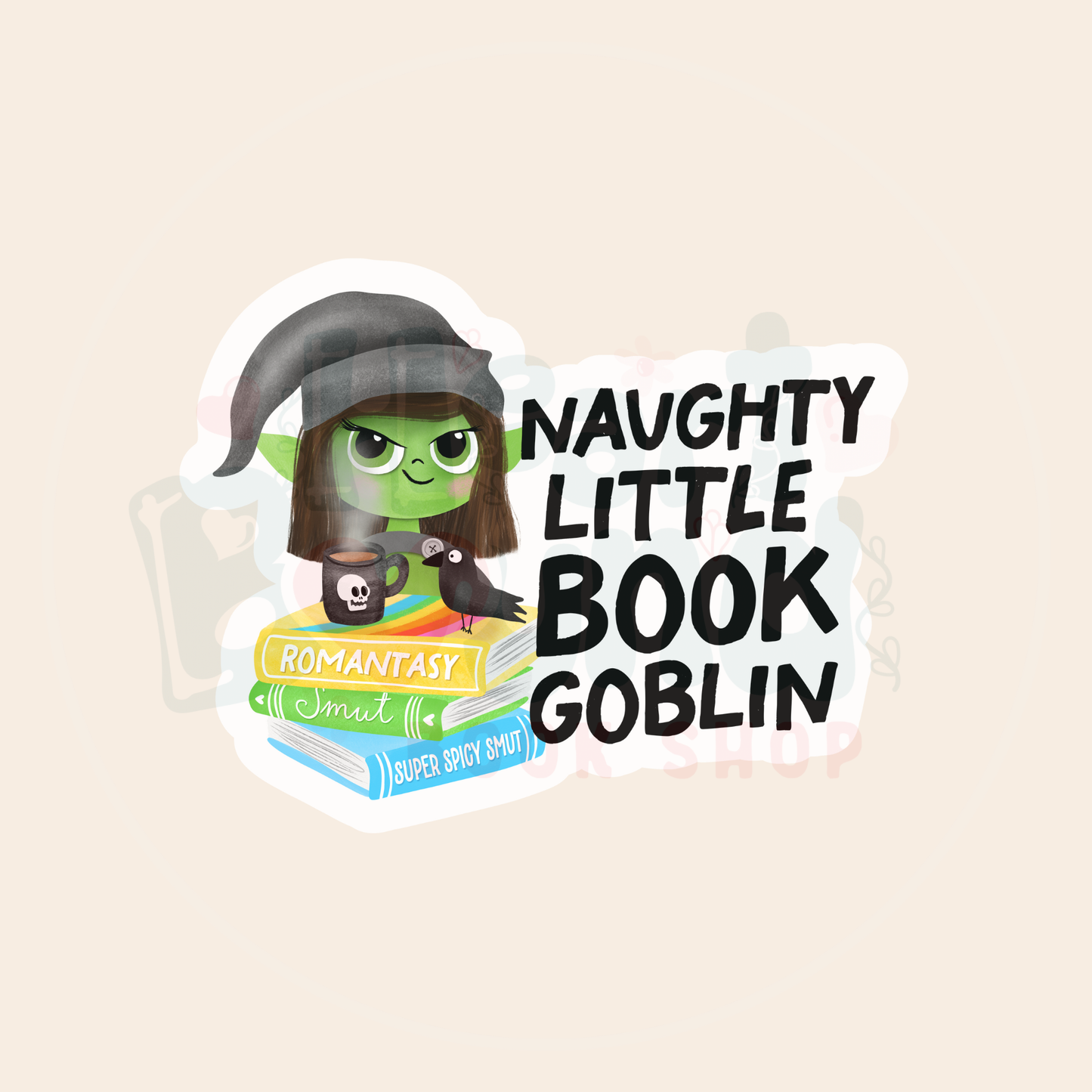 Naughty Little Book Goblin