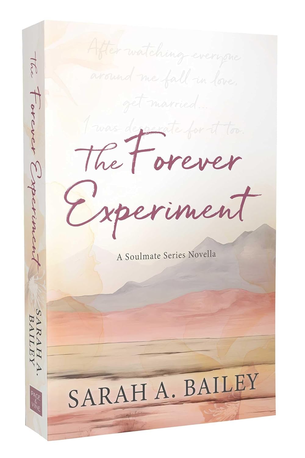 The Forever Experiment by Sarah A. Bailey