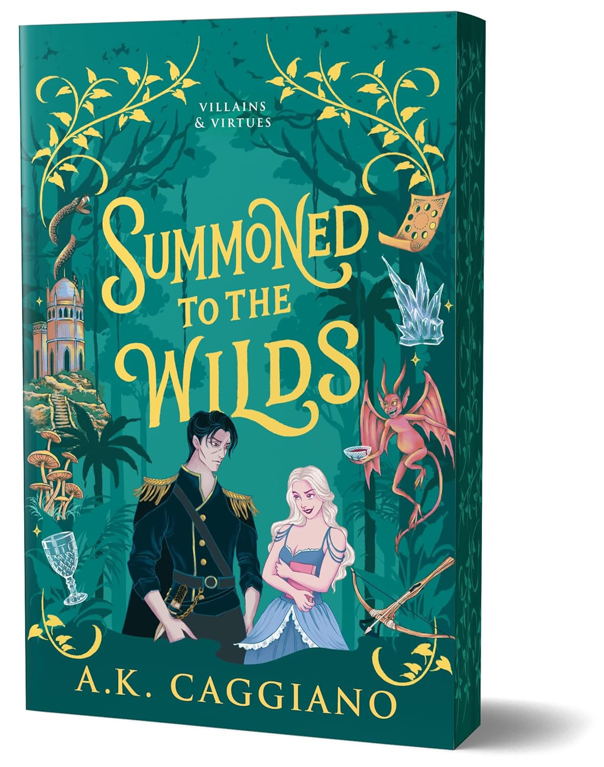 SUMMONED TO THE WILDS by A.K. CAGGIANO