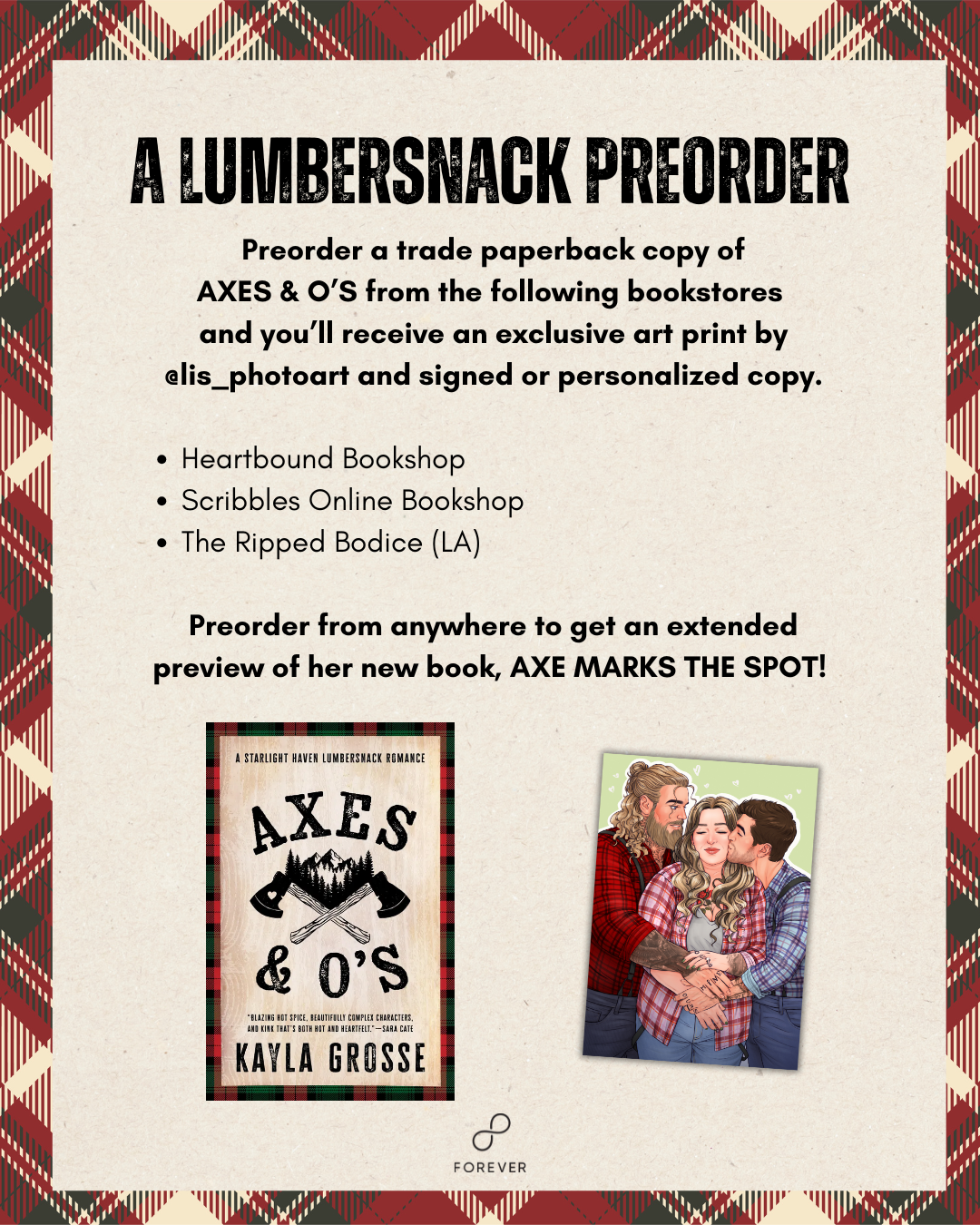 (PRE-ORDER) Axes and O's by Kayla Grosse