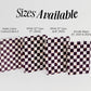 Retro Checkered Kindle Case