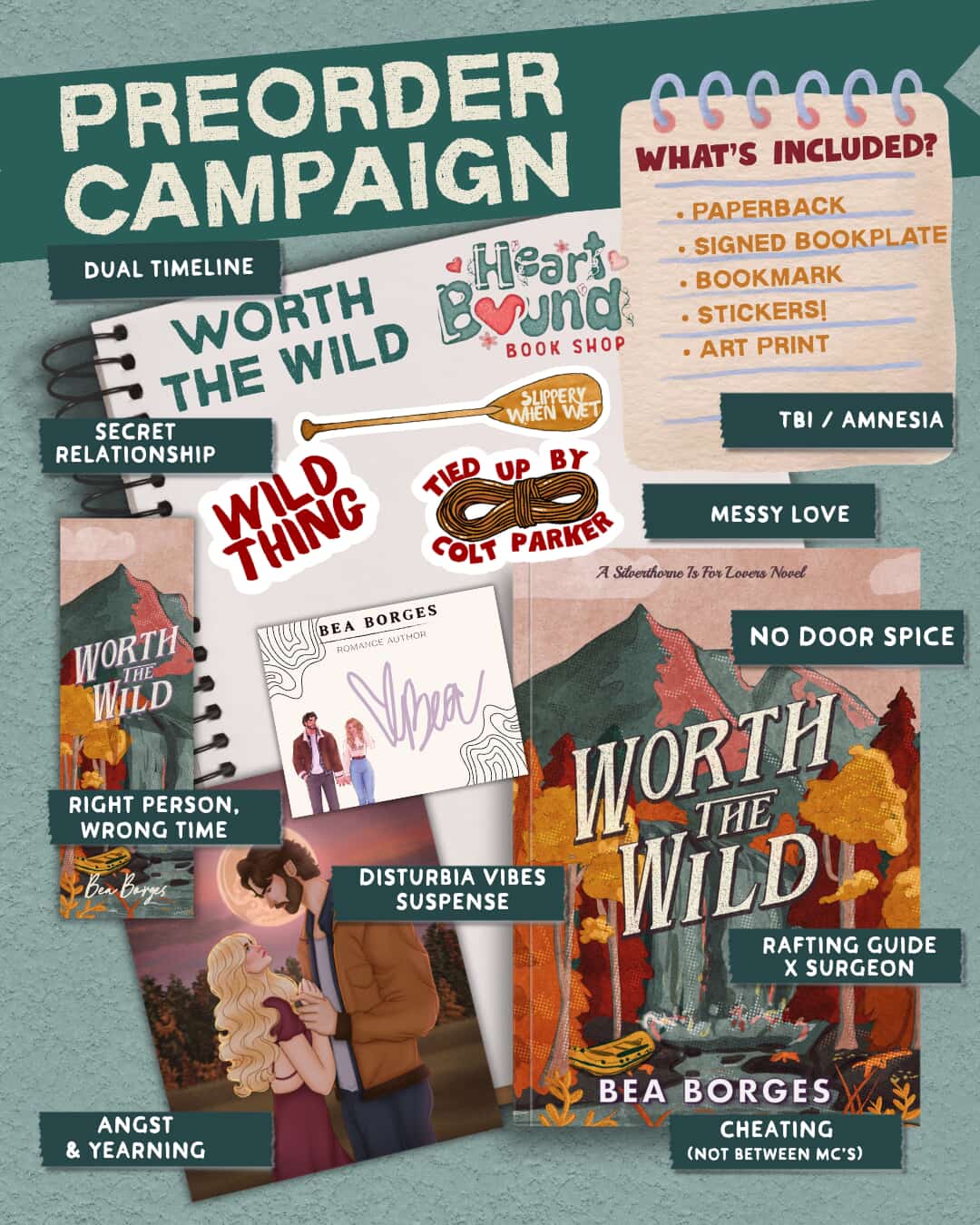 (PRE-ORDER) Worth the Wild by Bea Borges