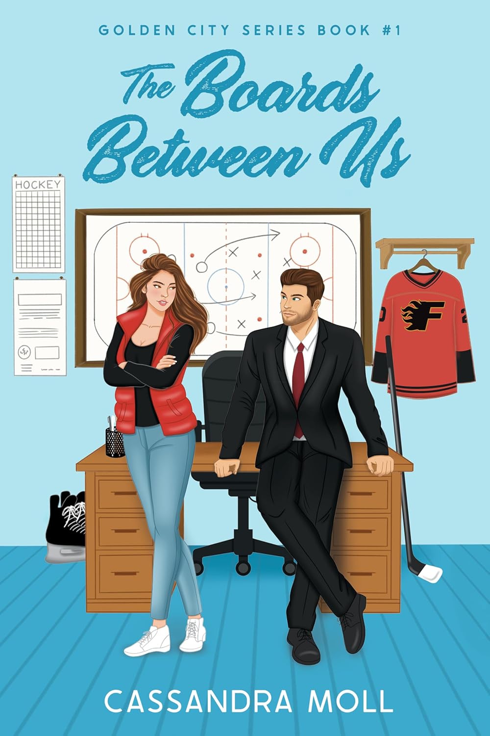 THE BOARDS BETWEEN US by CASSANDRA MOLL