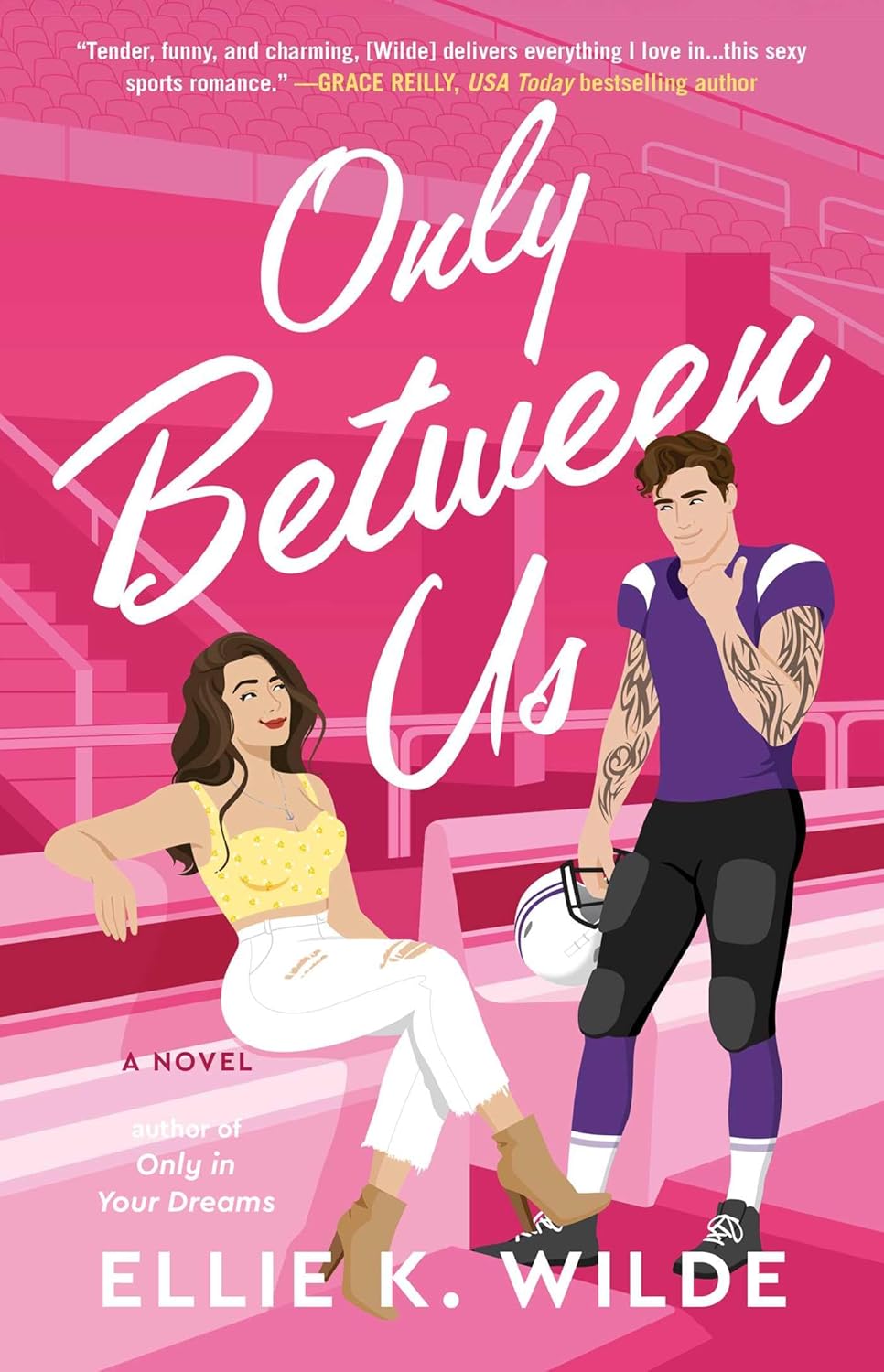 ONLY BETWEEN US by ELLIE K. WILDE