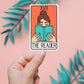 The Reader Tarot Card Sticker