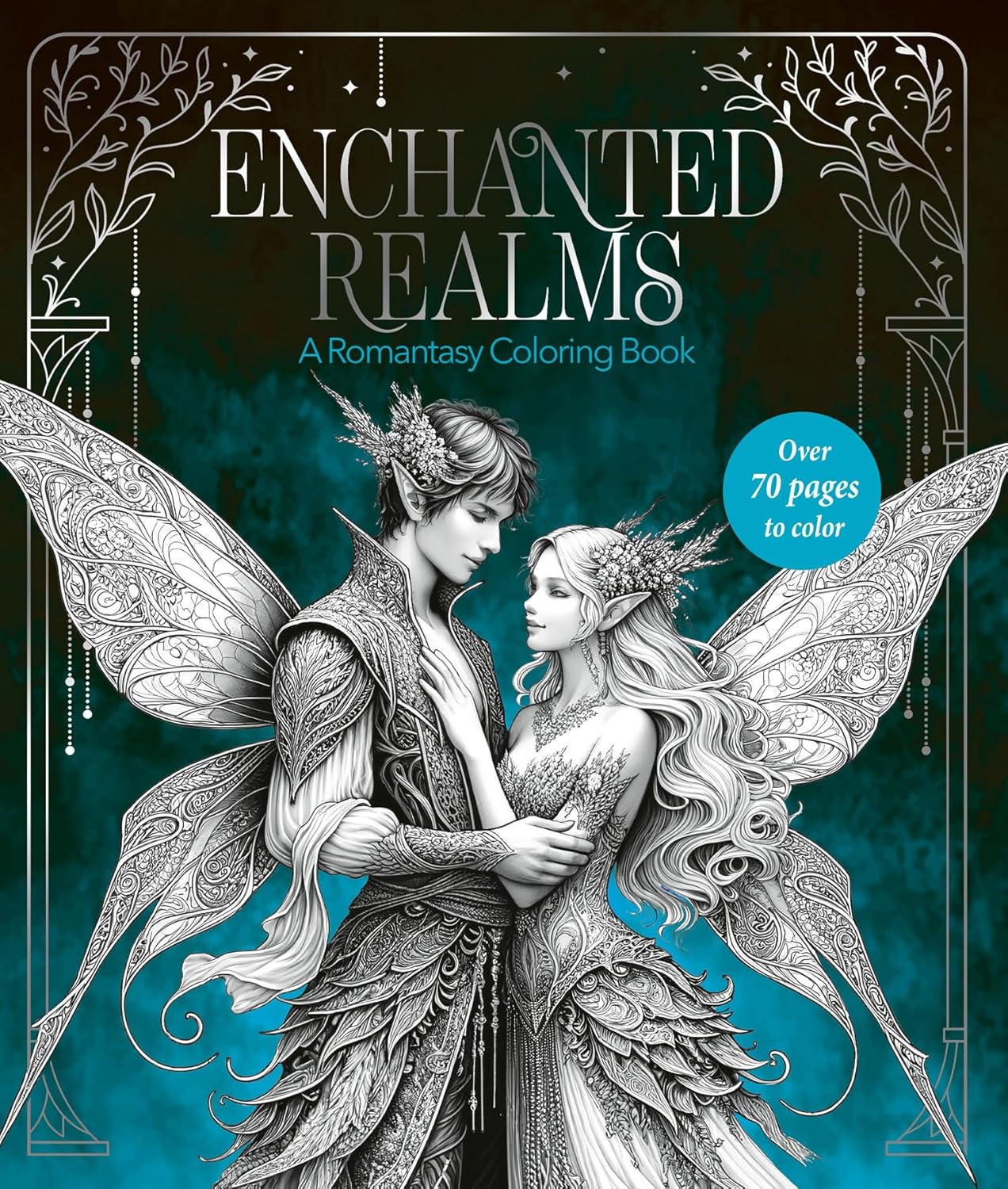 ENCHANTED REALMS: A ROMANTASY COLORING BOOK