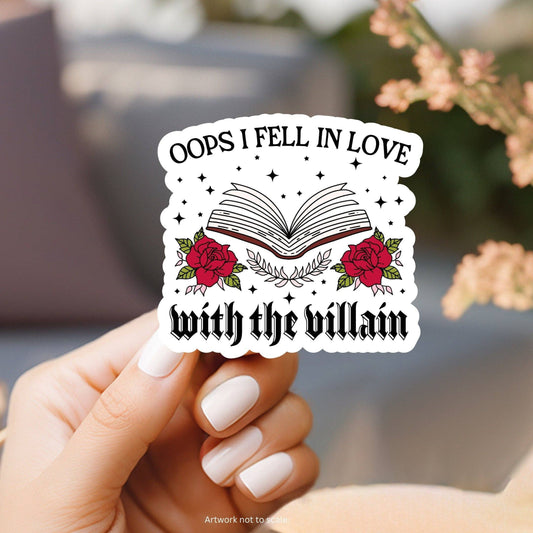 In Love with a Villain Sticker