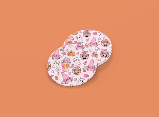 Halloween Coquette Coasters