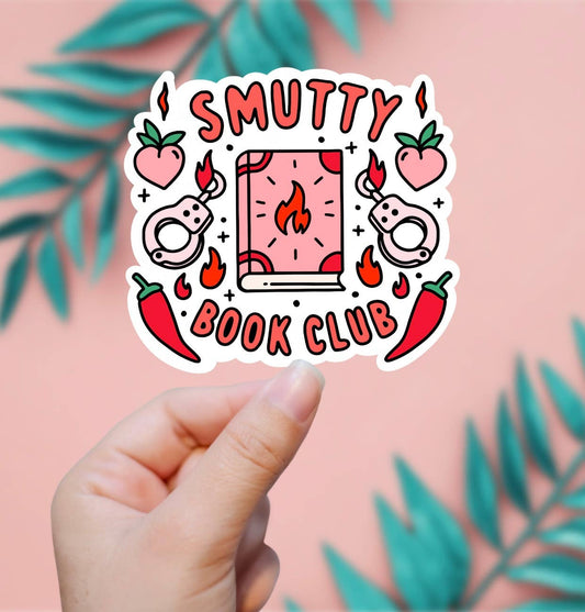 Smutty Book Club Sticker