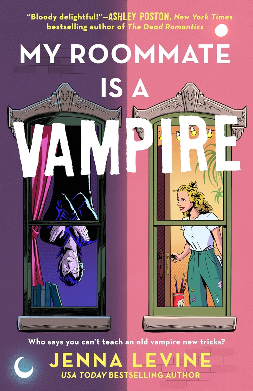 MY ROOMMATE IS A VAMPIRE by JENNA LEVINE