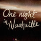 ONE NIGHT IN NASHVILLE by NIKKI LANG