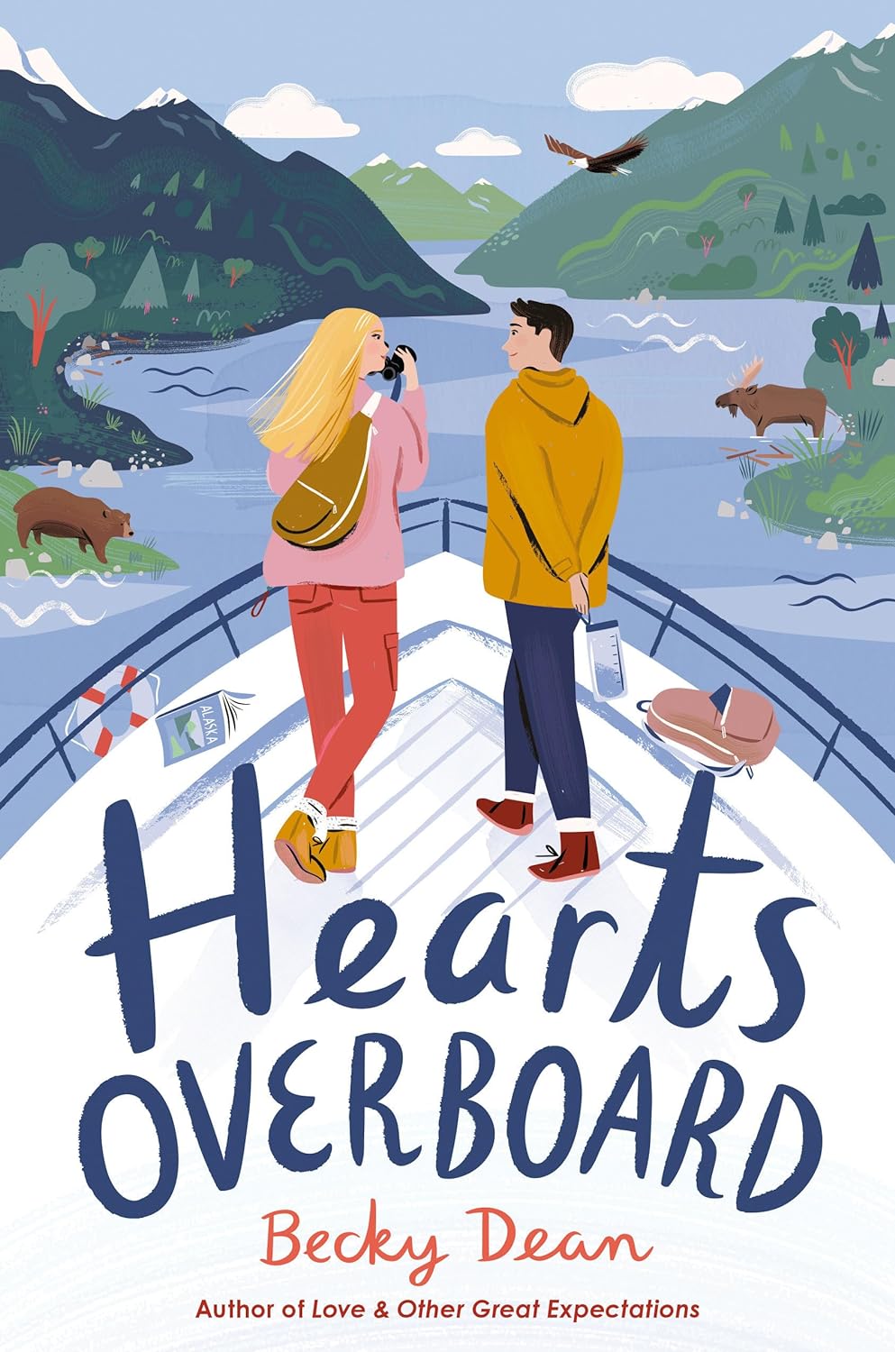 HEARTS OVERBOARD by BECKY DEAN