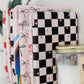 Retro Checkered Kindle Case