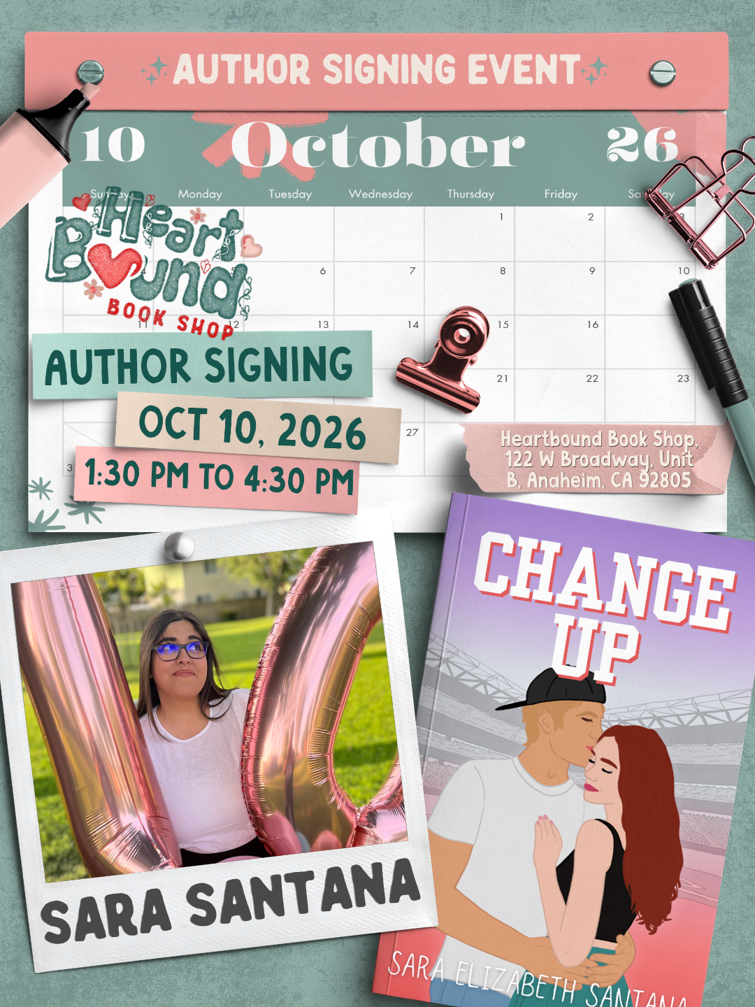In-Store Signing: Sara Santana