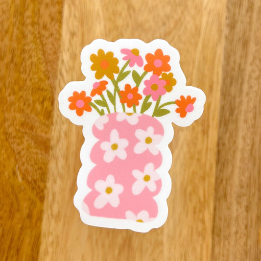 Flower Vase Sticker