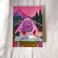 Wild and Reading Print