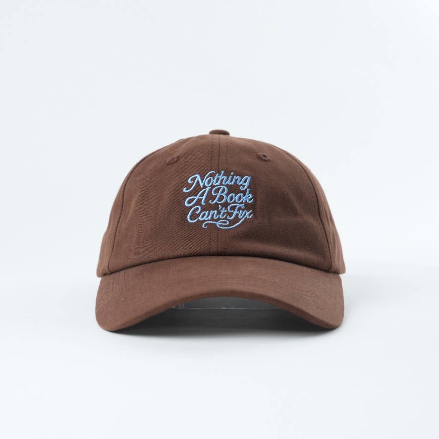 Nothing a Book Can't Fix 📖 Baseball Hat